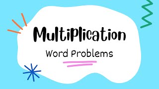 Multiplication Word Problems kidsknowledgepoint [upl. by Erna606]