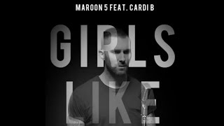 Maroon5  Girls Like You ft cardib muhammadyaseenmusicRemix [upl. by The]