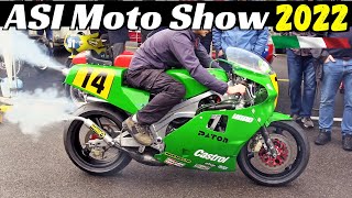 ASI Moto Show 2022  Varano de Melegari Circuit  Giacomo Agostini Cristian Sarron Poggiali etc [upl. by Aneras393]