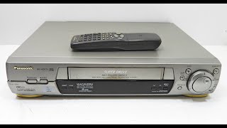 Panasonic NVHD650 VHS Video Service and Remote Repair [upl. by Oralee83]