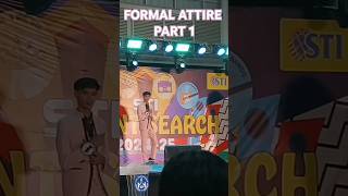 FORMAL ATTIRE PART 1 shorts viralvideo trending youtubeshorts formalwear pageantry subscribe [upl. by Neelia]