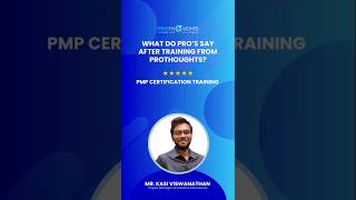 PMP Certification Training Feedback Hyderabad  ProThoughts Solutions [upl. by Nauqahs]