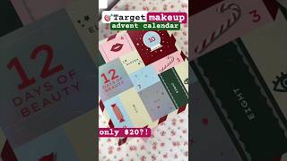 this was a STEAL 😱 20 Target MAKEUP ADVENT CALENDAR 🎅🏻🗓️ adventcalendar giftideas christmas [upl. by Niawat]