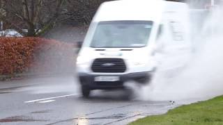 Vans On The Road To Scone Palace Perth Perthshire Scotland [upl. by Sterne379]