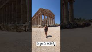 Temple of Segesta in Sicily doric ancienttemple visititaly [upl. by Nolyaj]