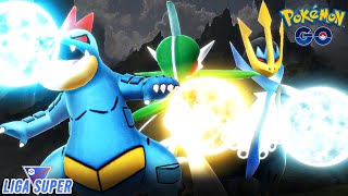 ¡¡SON UNA LOCURA ¡LA MEJORA EN FERALIGATR GALLADE Y EMPOLEON SHADOW EN LIGA SÚPERPokémon Go PvP [upl. by Idnew]