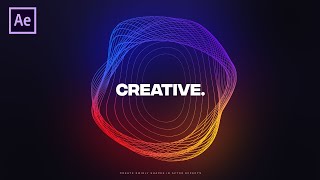 Gradient Typography Animation in After Effects Tutorial  Motion Graphics Tutorial No Plugins [upl. by Shaine]