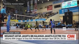 Megawati Antar Jakarta Bin Kalahkan Electric PLN [upl. by Eromle]