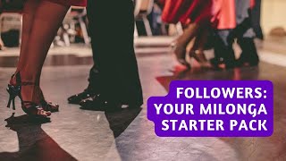 5 tango moves every follower needs to know to start dancing at the milonga  Tango Simplified 36 [upl. by Anirhtak799]