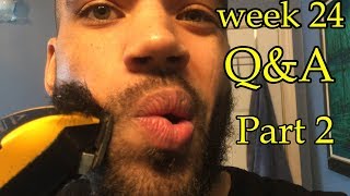 My Minoxidil Beard Journey  Week 24  QampA Part 2 [upl. by Alesram]