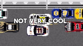 Denny Hamlin Is Out Of Control Draftmaster 2 Bristol Gameplay [upl. by Arvind]