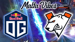 OG vs VIRTUS PRO  QUARTERFINAL  MALTA VIBES DOTA 2 [upl. by Urias]