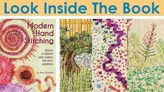 Look Inside The Book Modern Hand Stitching [upl. by Maxama]