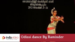 Odissi dance by Raminder Khurana  India Video [upl. by Ojyram]