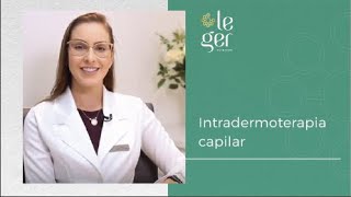 Intradermoterapia capilar [upl. by Ayahsey]