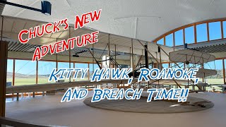 KITTY HAWK ROANOKE AND BEACH TIME [upl. by Maddocks]