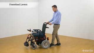 【Merits】 P200 Multiadjustable Power Wheelchair [upl. by Ballou460]