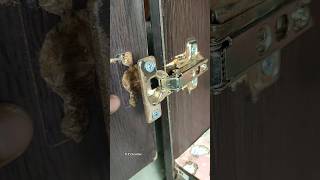 Ingenious idea to repair hinge holes at home diy ideas lifehacks [upl. by Conrado]