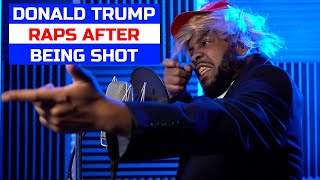 Donald Trump Raps After Being Shot [upl. by Assenal]