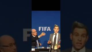 Sepp Blatter was thrown money during a FIFA meeting [upl. by Ailana454]