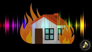 House Fire Burning Sound Effect  Fire Sound Effect [upl. by Parnas916]