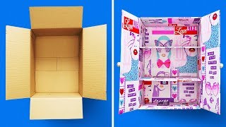 29 CARDBOARD BOXES CRAFTS [upl. by Yr272]