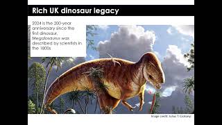 WMRG The relative value amp sustainability of the UK’s insitu dinosaur track sites 9 Jan 2024 630PM [upl. by Lissy294]