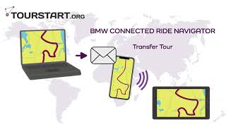 Transfer  BMW ConnectedRide Navigator  App [upl. by Auguste]