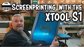 Screen printing with the xTool S1 [upl. by Nawotna]