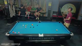 DovLins Pool 8Ball Sunday Tournament November 10th 2024 Finals Rishi vs Srinivas [upl. by Seadon]