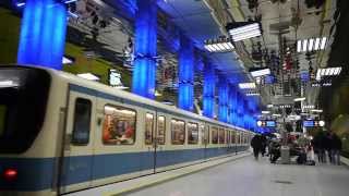 UBahn München Zeitraffer  Munich Tube Timelapse [upl. by Beller356]