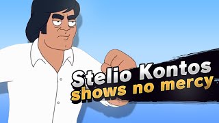 Stelio Kontos beats up Steve Smith but its Smash Ultimate [upl. by Dorrej]