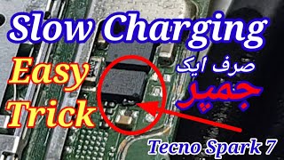 Tecno Spark 7 Slow Charging Saving problem 100 Fixed Easy SolutionKf6 [upl. by Adnyc504]