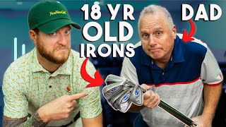 I Fit My Dad 18 hcp With The Best Golf Game Improvement Irons of 2024 [upl. by Benedetto]