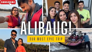 Alibaug Vlog  Our Most Epic Trip Must Do Water Sports at Kashid Beach  Alibaug Travel Guide 2N3D [upl. by Noyk]