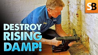 Easy DIY Solution to Treat Rising Damp in Walls [upl. by Laurette755]