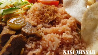 Resep masak NASI MINYAK khas JAMBI Palembang PULEN dan KAYA rempah [upl. by Aniale]