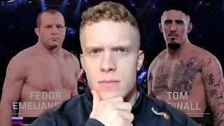 LUCAS TRACY on Prime Fedor vs Tom Aspinall [upl. by Stila]