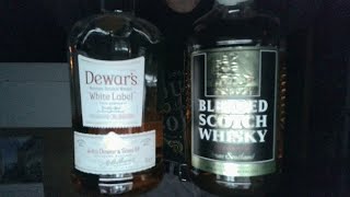 Dewars White Label vs WD Liquors Blended Scotch Whisky [upl. by Aicnorev]