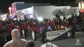 SmithfieldSelma High School Marching Band in the 2023 Selma NC Christmas Parade Parade [upl. by Etteragram62]