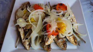 How To Prepare Jamaican Fried Sprat Fish [upl. by Alcinia808]