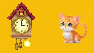 Hickory Dickory 3 Nursery Rhyme  Kiddie tunes Hd [upl. by Reames507]