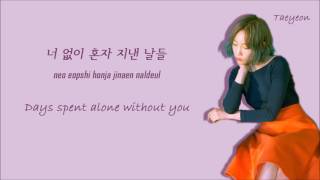 Taeyeon태연  Sweet Love Lyrics HanRomEng [upl. by Neirda]