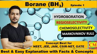 HYDROBORATION Reaction of Borane on Alkene and Alkynes Alkene और Alkyne का Hydrobortion mechanism [upl. by Haidabo554]