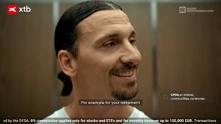 At XTB money works for Zlatan not Zlatan for money [upl. by Cadmarr]