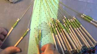 Video 84 Beginner bobbin lace tutorial [upl. by Nosam]