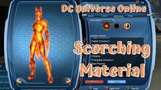 DCUO Scorching Material DC Universe Online [upl. by Stauffer]