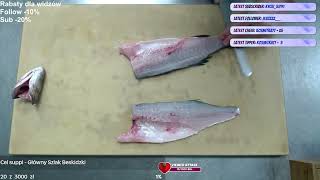 How to fillet sea bass  Filetowanie Okonia Morskiego [upl. by Ehctav]