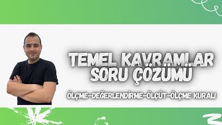 TEMEL KAVRAMLARGİRİŞ SORU ÇÖZÜMÜ8 [upl. by Oilicec]