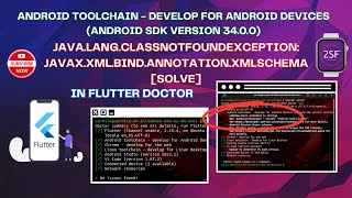 Android toolchain  develop for Android devices Android SDK version 3400  flutter doctor [upl. by Adnoyek134]